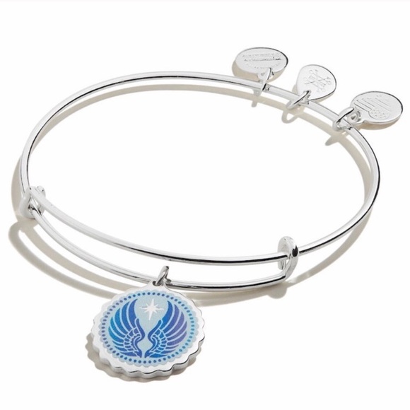 Alex and Ani Jewelry - Alex and Ani Guardian Angel embossed bangle